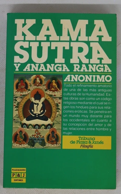 Kama sutra y Ananga ranga