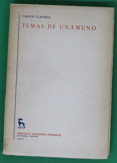 Temas de Unamuno