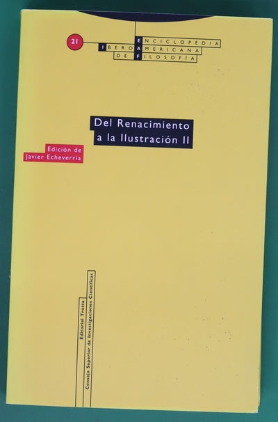 Del Renacimiento a la Ilustración II