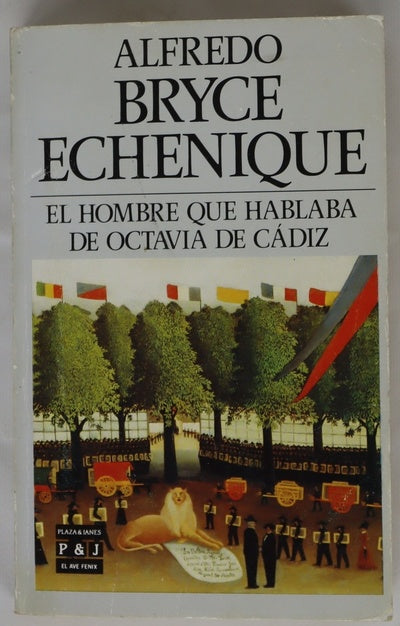 El hombre que hablaba de Octavia de Cádiz cuaderno de navegación en un sillón Voltaire