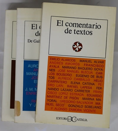 El comentario de textos