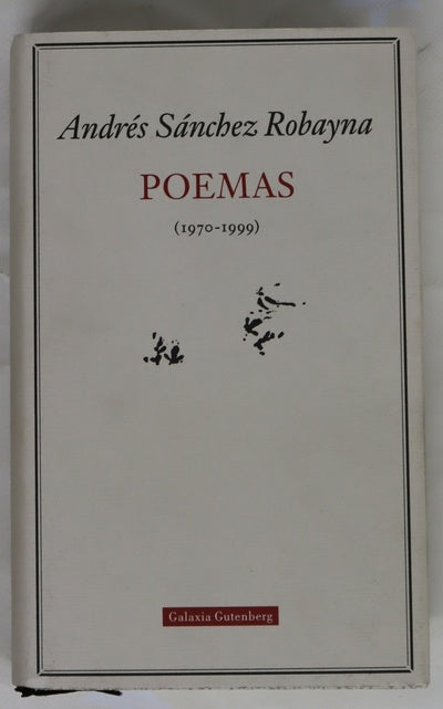 Poemas 1970-1999