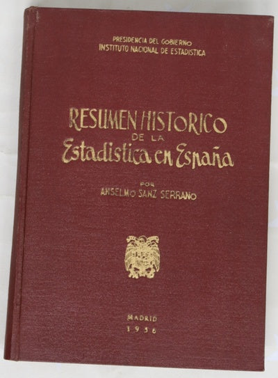 Resumen histórico de la estadística en España