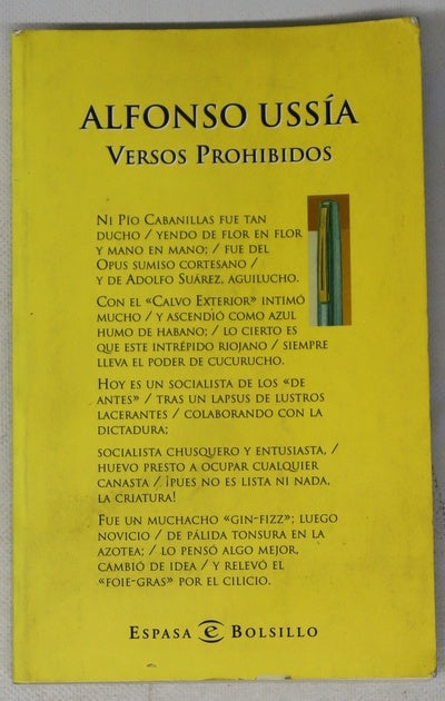 Versos prohibidos la década perversa