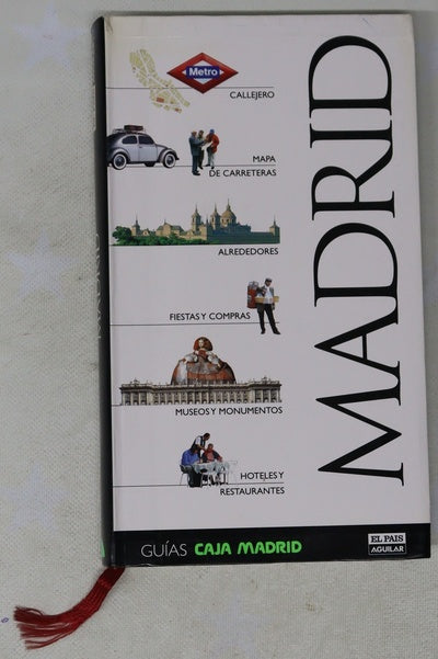 Madrid callejero, mapa, alrededores, restaurantes, monumentos, hoteles, museos, fiestas
