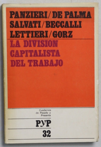 La division capitalista del trabajo