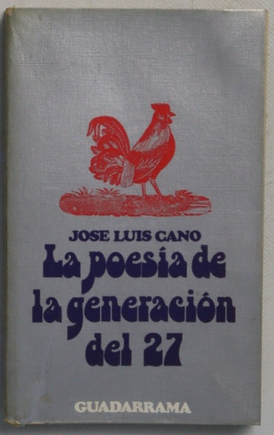 La poesia de la generación del 27