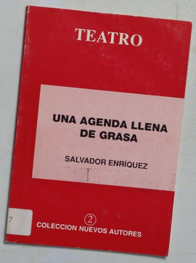 Una agenda llena de grasa (drama en un acto)