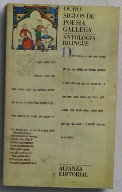Ocho siglos de poesía gallega Antologia bilingüe