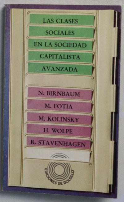 Las clases sociales en la sociedad capitalista avanzada