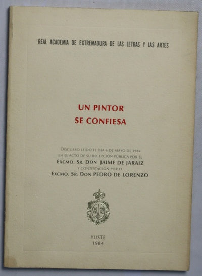 Un Pintor se confieza