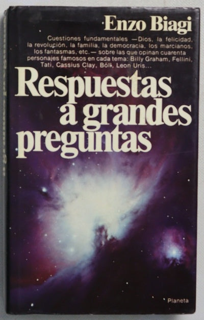 Respuestas a grandes preguntas