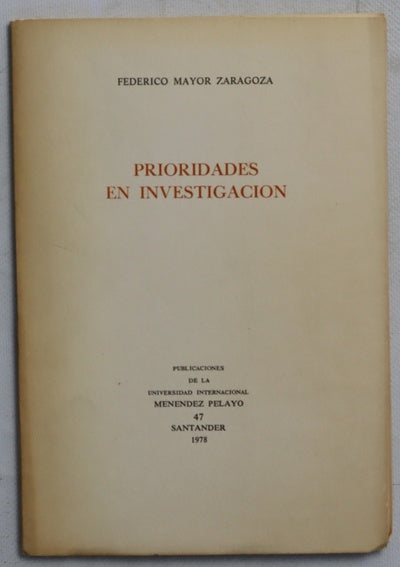 Prioridades en investigación
