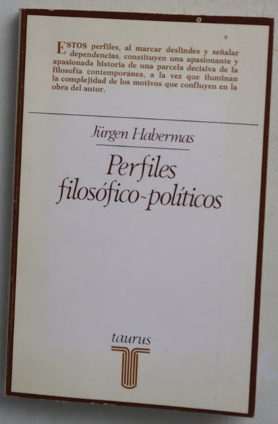 Perfiles filosófico-políticos