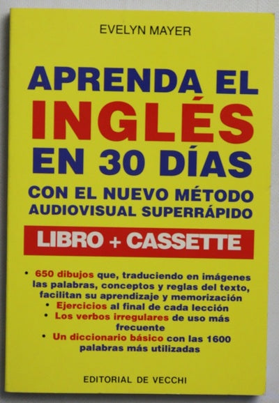 Aprenda el inglés en 30 días