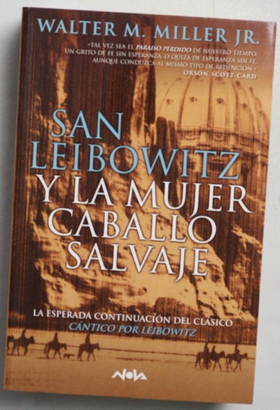 San Leibowitz y la mujer caballo salvaje
