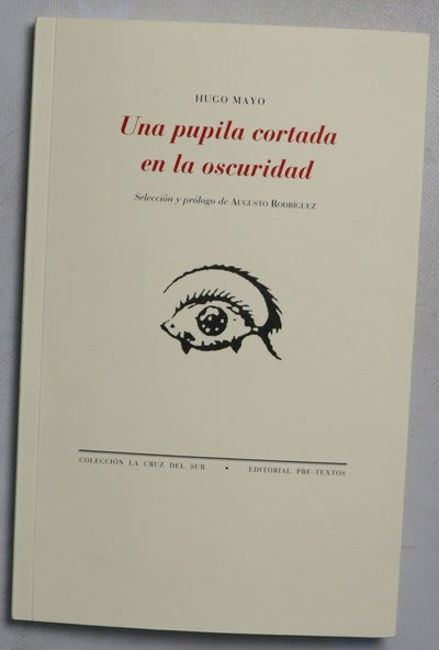 Una pupila cortada en la oscuridad