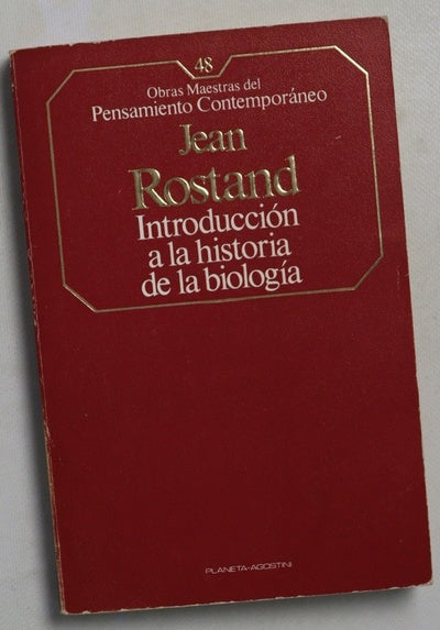 Introducción a la historia de la biología