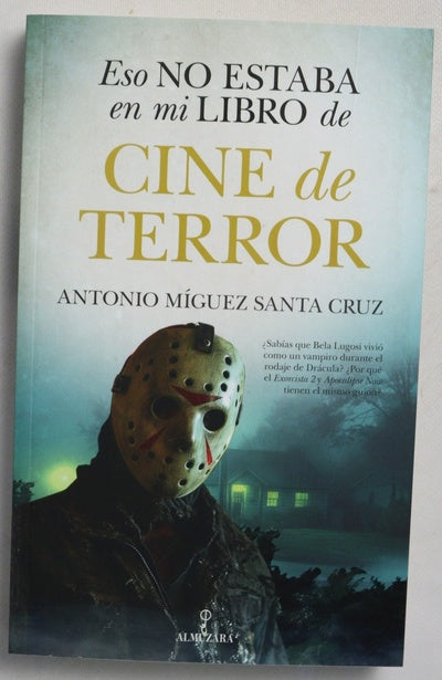 Eso no estaba en mi libro de cine de terror