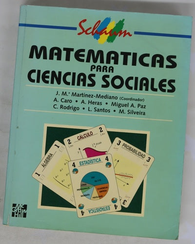 Matemáticas para ciencias sociales