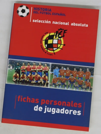 Selección nacional absoluta: Fichas personales de jugadores