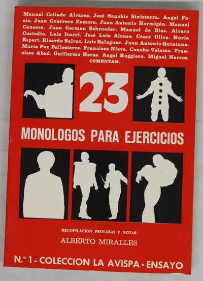 23 monólogos para ejercicios