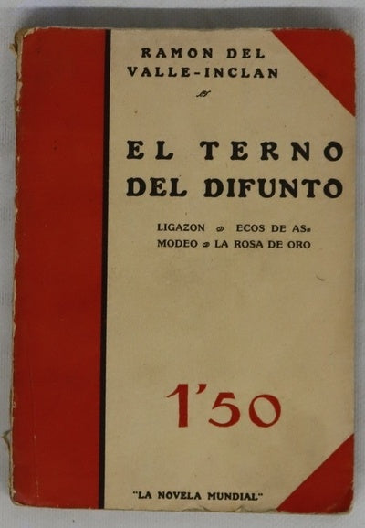 El terno del difunto novela