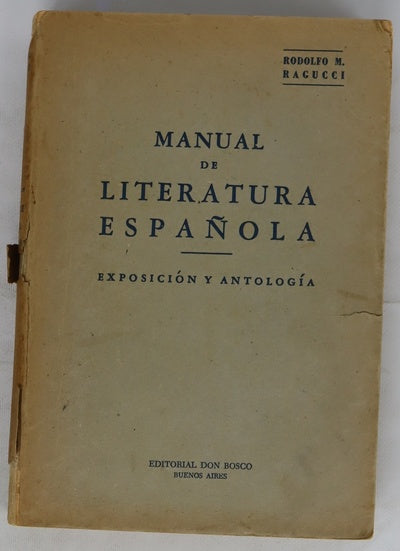 Manual de literatura española