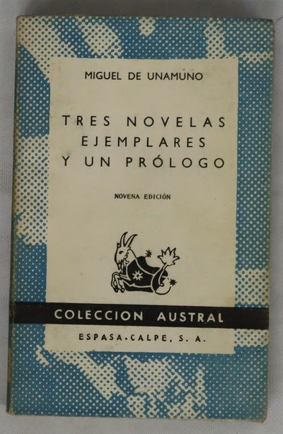 Tres novelas ejemplares y un prólogo