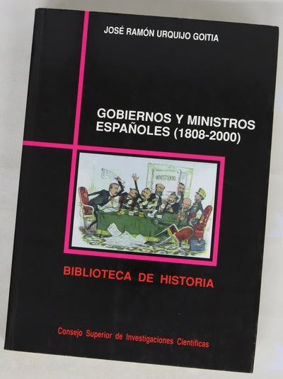 Gobiernos y ministros españoles (1808-2000)