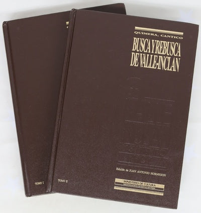 Busca y rebusca de Valle-Inclán quimera, cántico : ponencias, comunicaciones y debates del Simposio Internacional sobre Valle-Inclán, mayo 1986