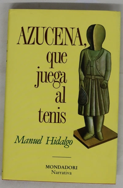 Azucena, que juega al tenis