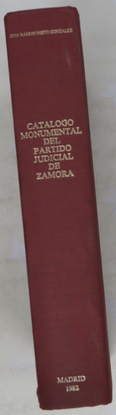 Catálogo monumental del partido judicial de Zamora