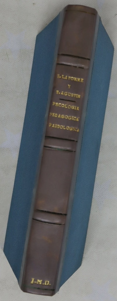 Psicología paidológica y pedagógica