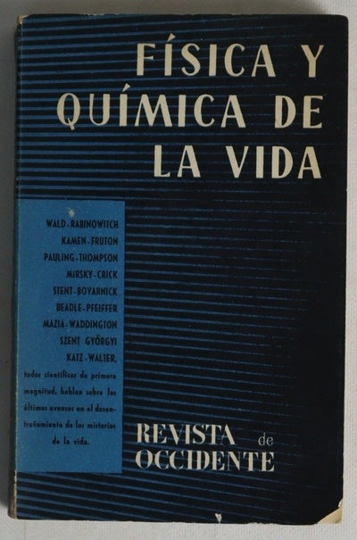 Física y química de la vida