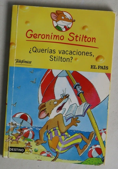 ¿Querías vacaciones, Stilton?