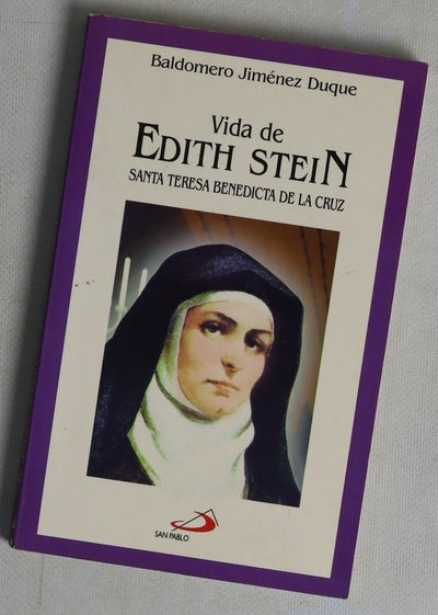 Vida de Edith Stein Santa Teresa Benedicta de la Cruz