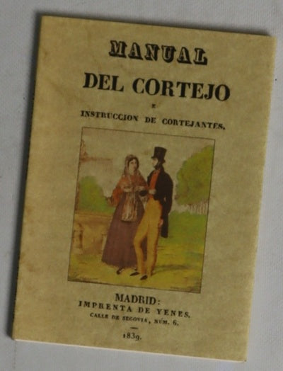Manual del cortejo e instrucción de cortejantes