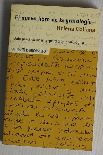 El nuevo libro de la grafología
