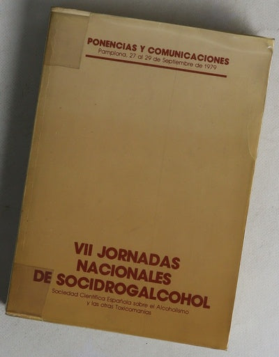 VII Jornadas nacionales de Socidrogalcohol