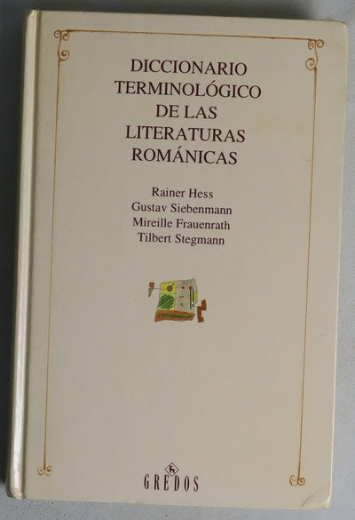 Diccionario terminológico de las literaturas románicas