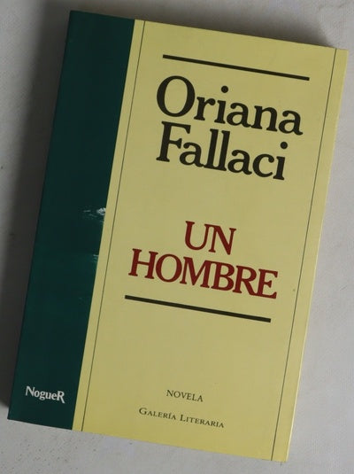 Un hombre novela