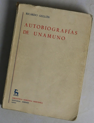 Autobiografías de Unamuno