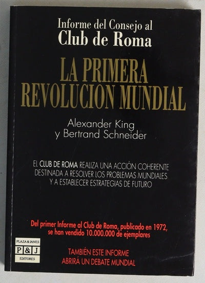 La primera revolución mundial informe del Consejo al Club de Roma