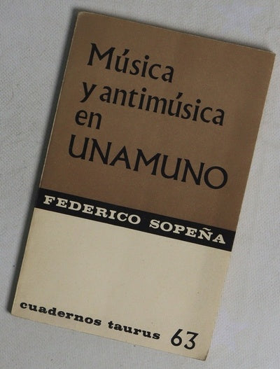 Música y antimúsica en Unamuno