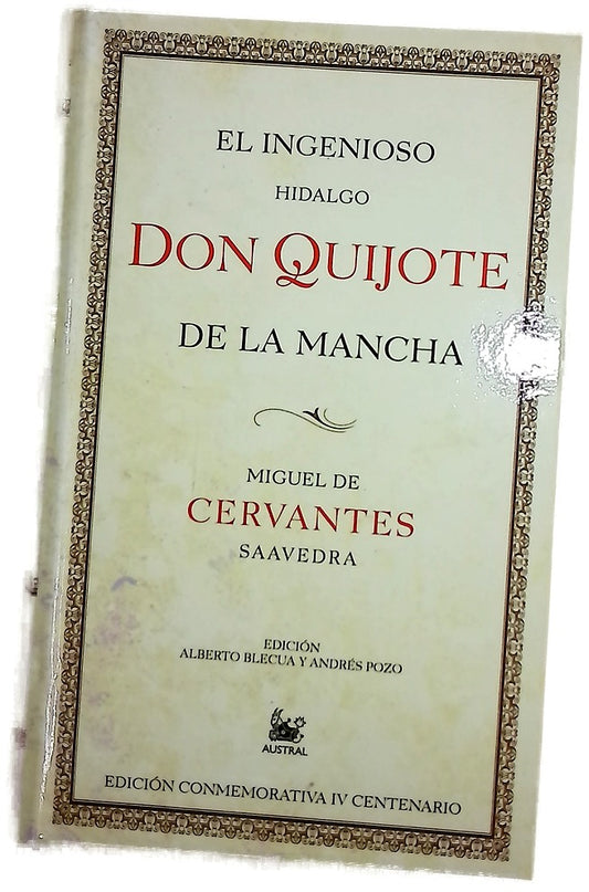 El ingenioso hidalgo don Quijote de la Mancha