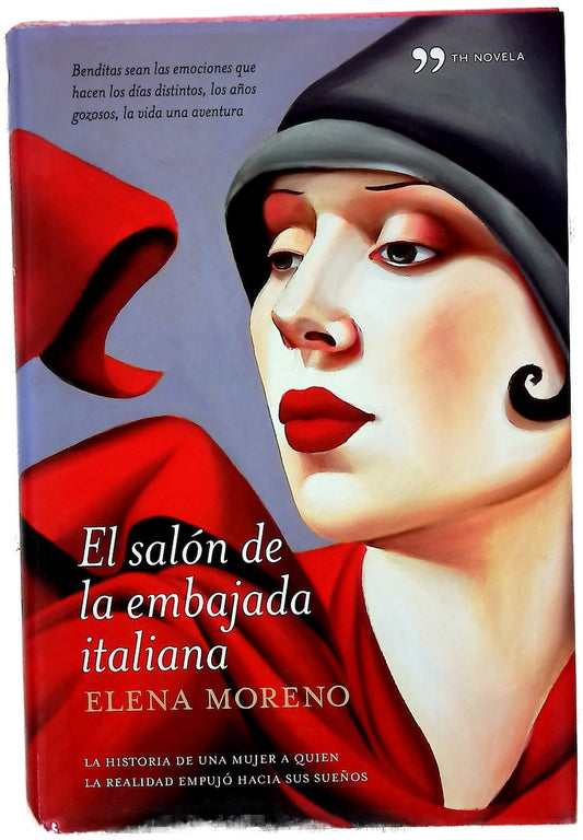 El salón de la embajada italiana