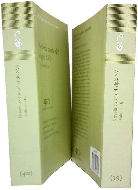 Novela corta del siglo XVI (Volumen I y II)