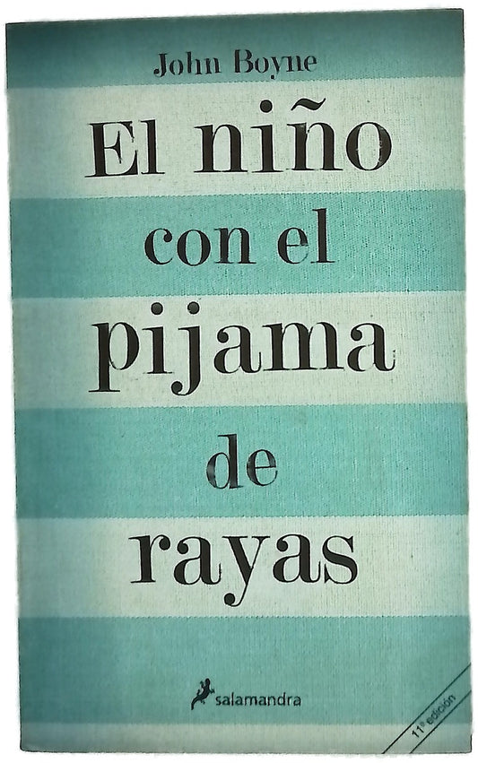 El niño con el pijama de rayas