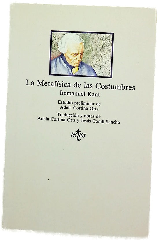 La metafísica de las costumbres
